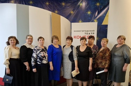 Вокальный ансамбль «Селяночка» побывал в нижегородском театре "Комедiя". 