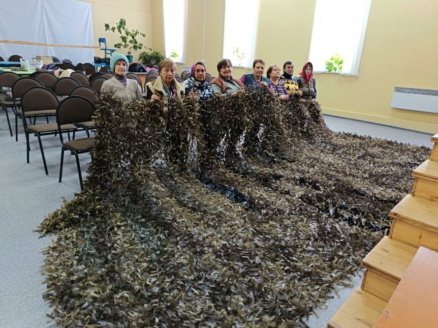 Клубное объединение «Надежда» Троицкого СДК снова за работой.