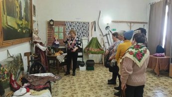 Княгининский краеведческий музей принимал «серебряных» волонтёров из с. Ананье.