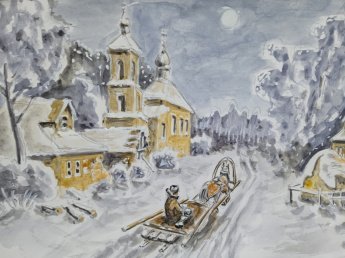 В Егорьевском сельском Доме культуры открылась выставка рисунков Валерия Князева.