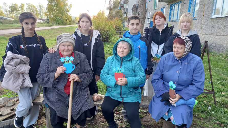 Возрожденский сельский Дом культуры провел акцию, приуроченную ко Дню добра и уважения.