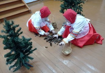 «Сказочные эстафеты» организовали для детей в Озерском сельском Доме культуры. 