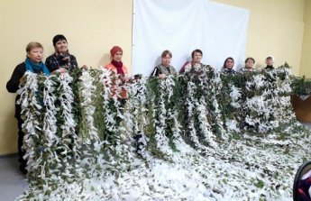 И вновь клубное любительское объединение Троицкого СДК «Надежда» в работе. 