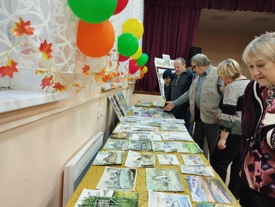На базе Ананьевского Дома культуры работает персональная выставка рисунков Валерия Александровича Князева