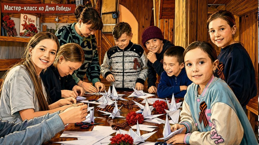 В Соловьёвском СДК прошёл добрый и душевный мастер-класс, посвящённый 9 Мая — Дню Великой Победы. 
